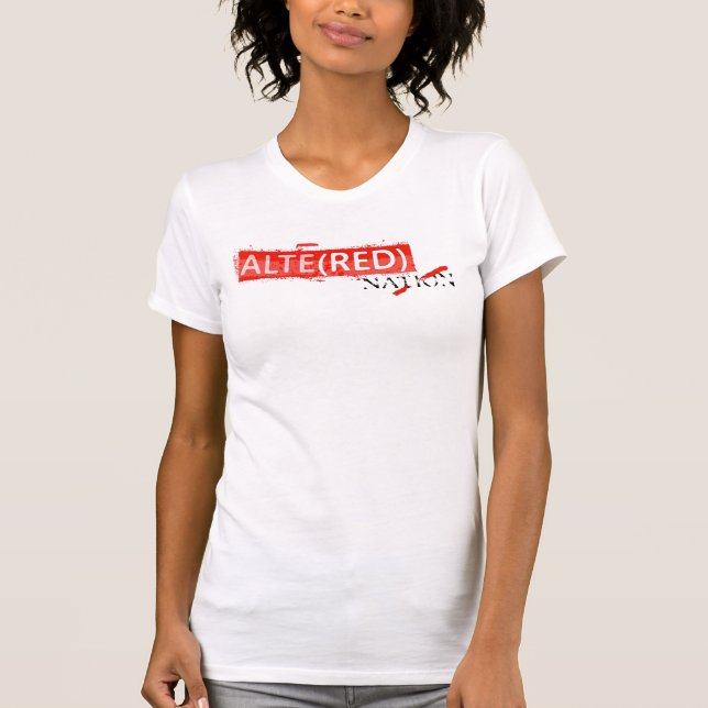 T-shirt nação alterada (Frente)