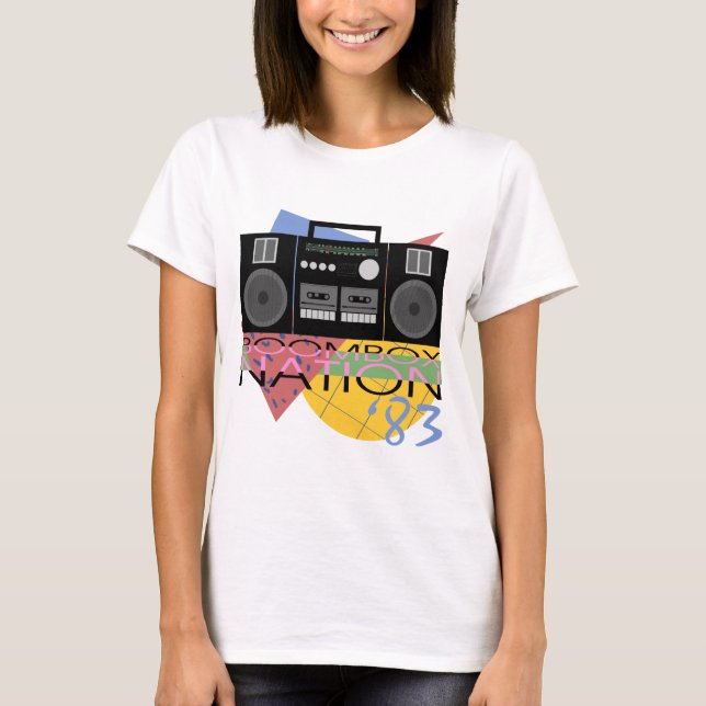 T-shirt Nação Boombox 83 (Frente)