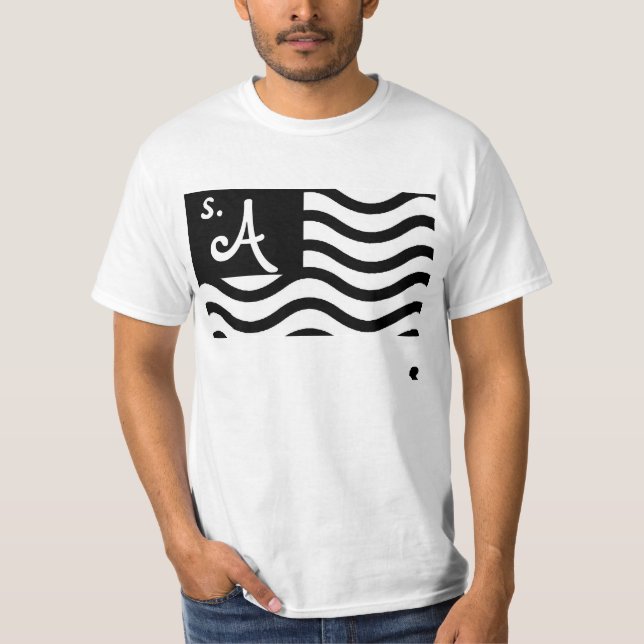 T-shirt Nação de Arlington sul (Frente)