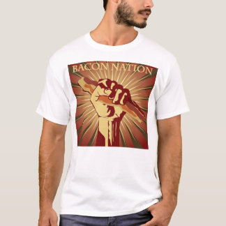 T-shirt Nação do bacon