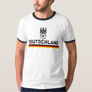 T-shirt Nação do futebol de Alemanha