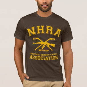 T-shirt nacional da associação do hóquei e do