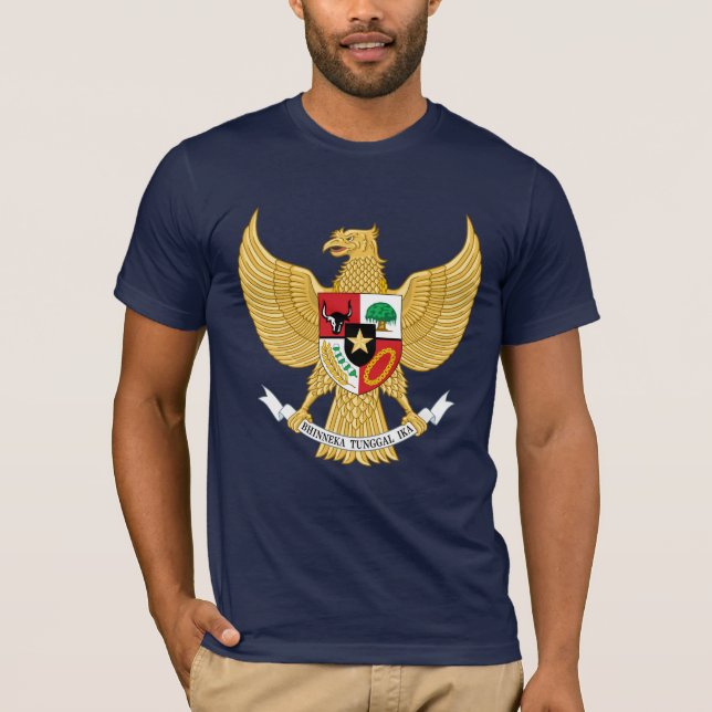 T-Shirt nacional indonésio (Frente)