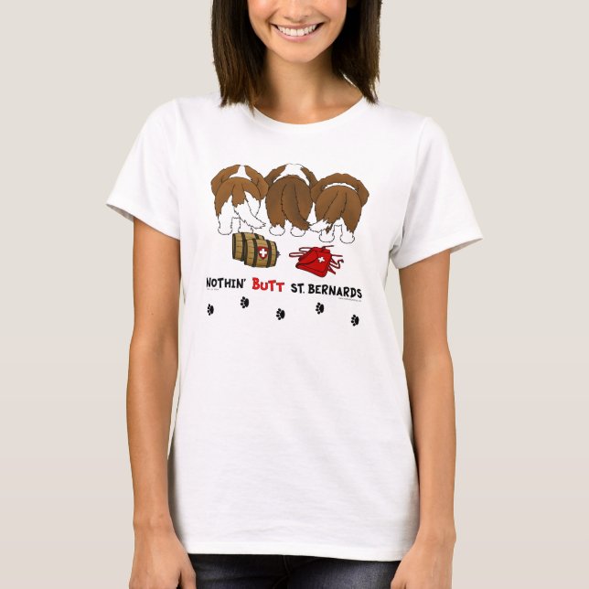 T-shirt Nada de Santo Bernards Bumbum (Frente)