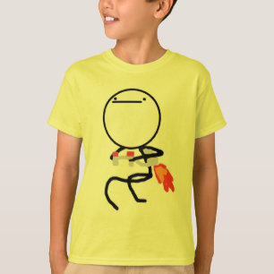 T-shirt Nada fazer aqui jorra cara do bloco
