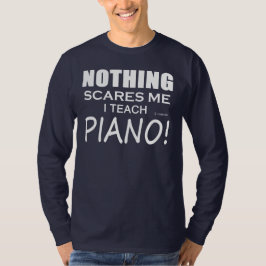 T-shirt Nada Me Assusta Piano