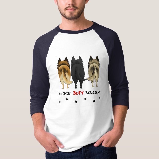 T-shirt Nada termina belgas (Frente)