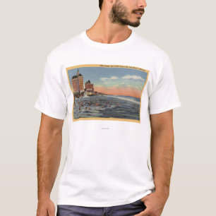 T-shirt Nadadores pela casa de campo Riviera & pelo clube