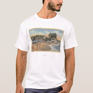 T-shirt Nadadores & Sunbathers na praia