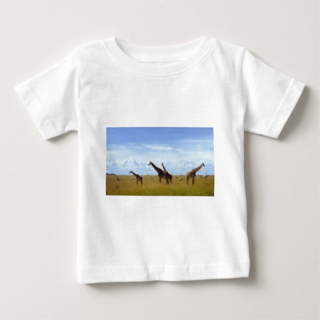 T-shirt Nairobi National Park Girafas (Frente)