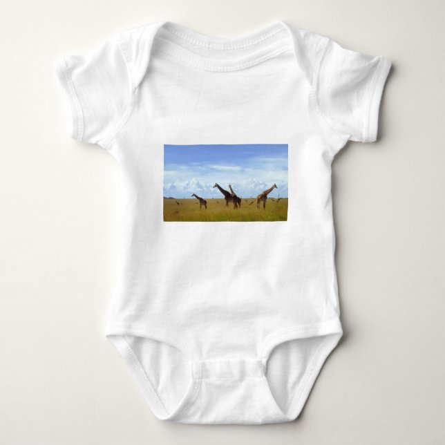 T-shirt Nairobi National Park Girafas (Frente)