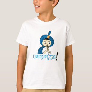 T-shirt Namaste! (Menino)