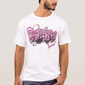 T-shirt Namorada marinho