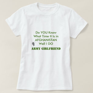 T-shirt Namorado do exército em AFEGANISTÃO