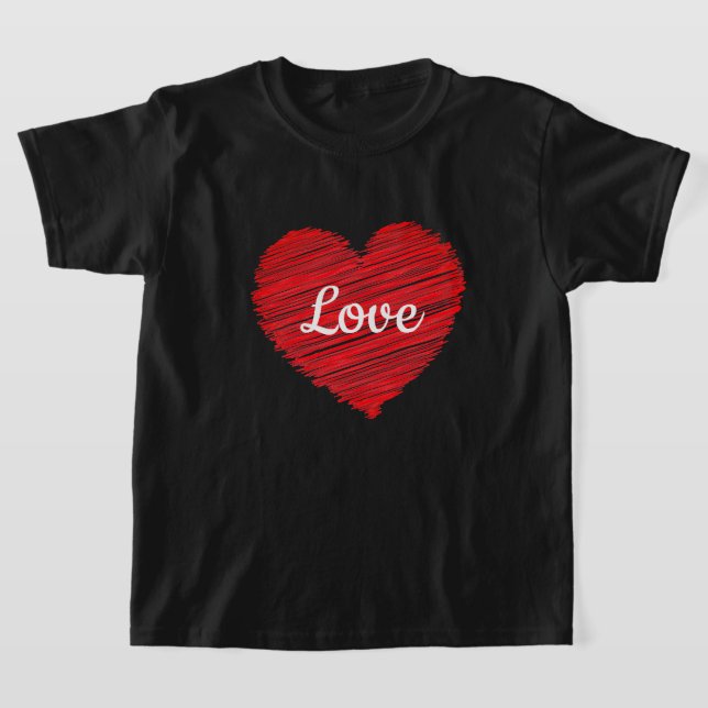 T-Shirt namorados Heart Girls (Postura )