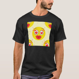 T-shirt Namorados kiss Emoji