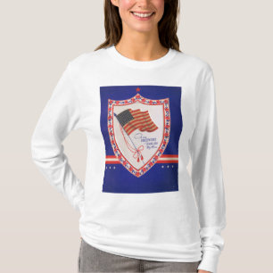 T-shirt Namorados Militar Vintage