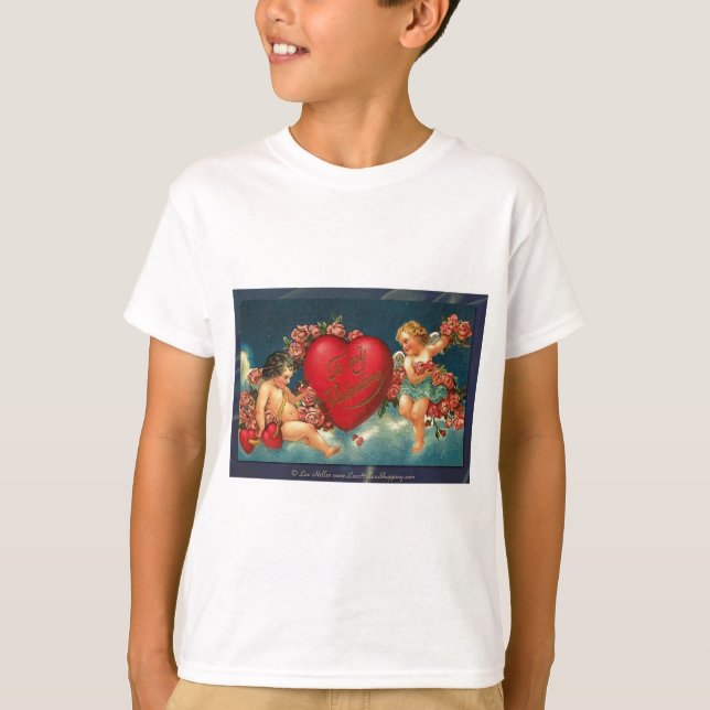 T-shirt Namorados Vitoriano Para O Meu Namorados (Frente)