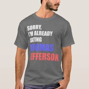 T-shirt Namorando Thomas Jefferson