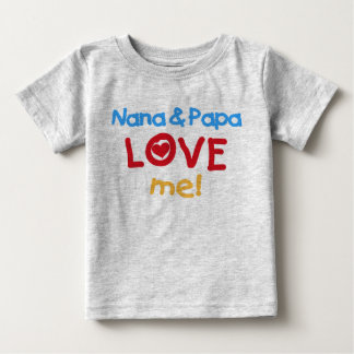 T-shirt Nana e a papá amam-me