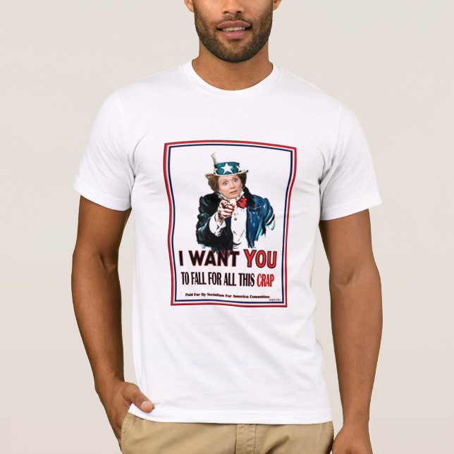 T-shirt Nancy Pelosi quê-lo (Frente)