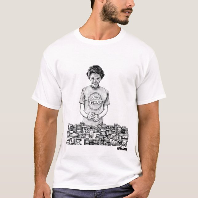 T-shirt Nancy Reagan (Frente)