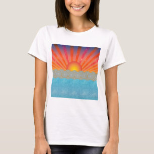 T-shirt Nano do Hanes das mulheres