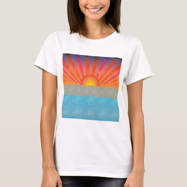 T-shirt Nano do Hanes das mulheres (Frente)