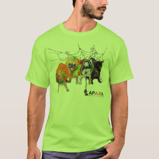 T-shirt Nano do Hanes dos homens dos Pugs de APARN