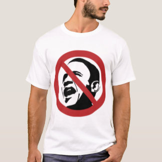 T-shirt Não a Obama