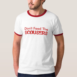 T-shirt Não alimente o Scousers