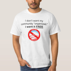 T-shirt Não ao socialismo