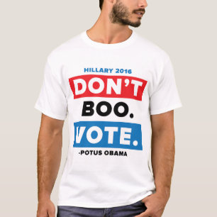 T-shirt Não faz a vaia. Voto
