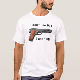 T-shirt Não faz o uso 911