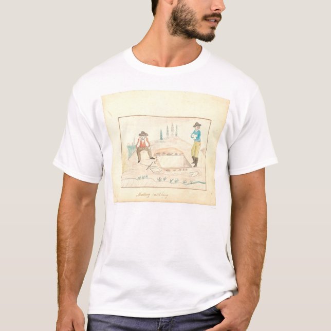 T-shirt Não fazendo nada (1602A) (Frente)