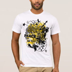 T-shirt Não guerra