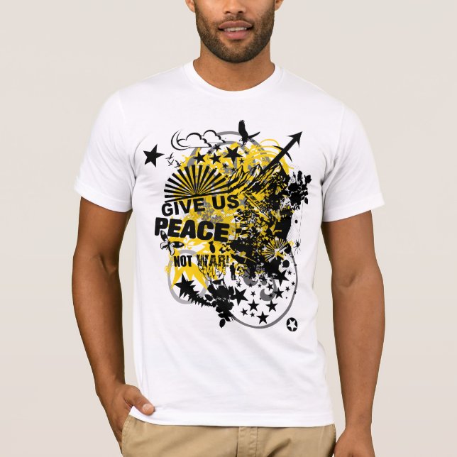 T-shirt Não guerra (Frente)
