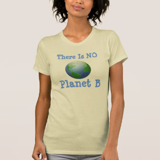 T-shirt Não há NENHUM planeta B