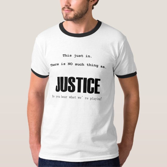 T-shirt Não há nenhuma coisa como (Frente)