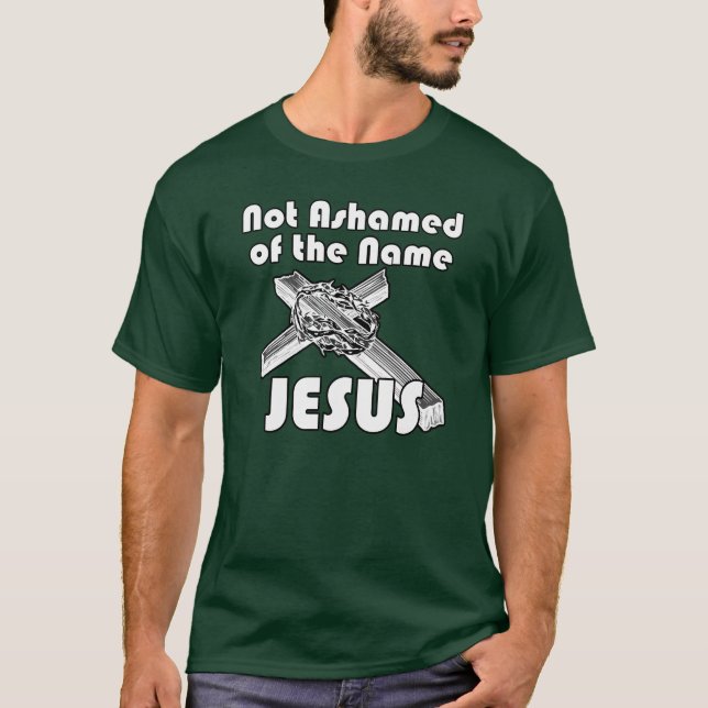T-shirt Nao humilhado do Jesus conhecido (Frente)