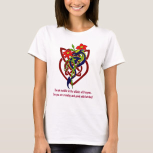 T-shirt Não intrometa nos casos dos dragões