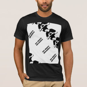 T-shirt Não mais T do bloco de Aiden dos Meanies - preto