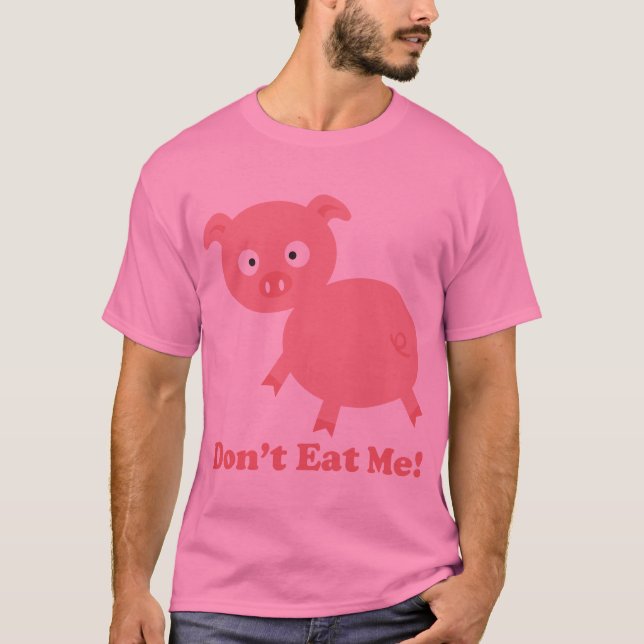 T-shirt Não me coma (Frente)