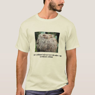 T-shirt Não me critique!