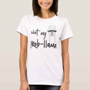 T-shirt Não meu lama de Prob