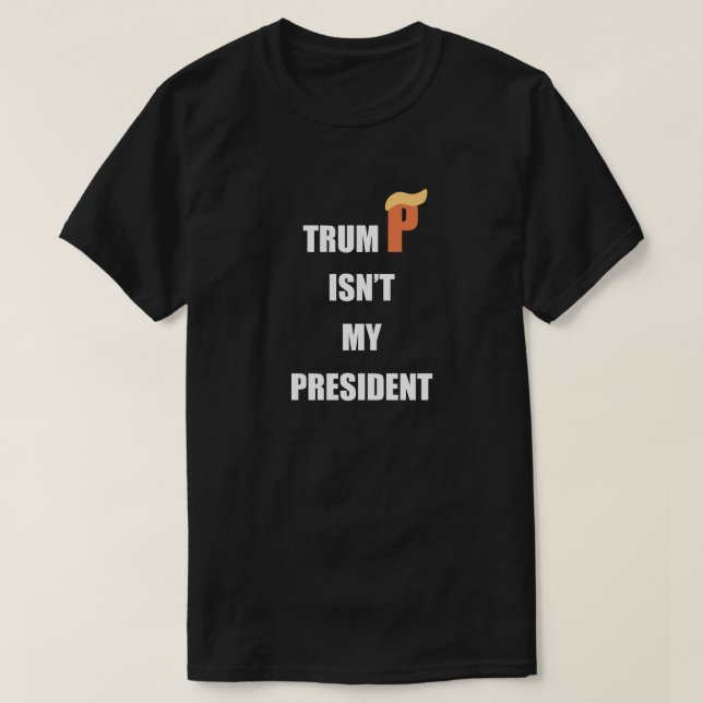 T-shirt Não meu presidente (Frente do Design)