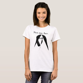 T-shirt Não mim, o tshirt