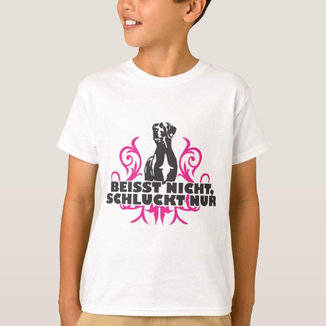 T-shirt não morde, só engole (Frente)
