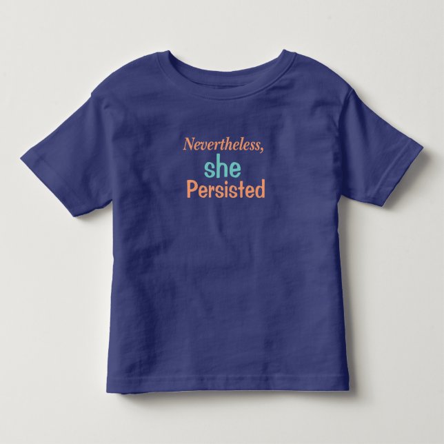 T-shirt Não obstante persistiu (Frente)