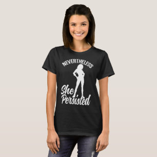 T-shirt Não obstante, persistiu